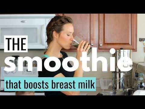 Breast milk boost smoothie