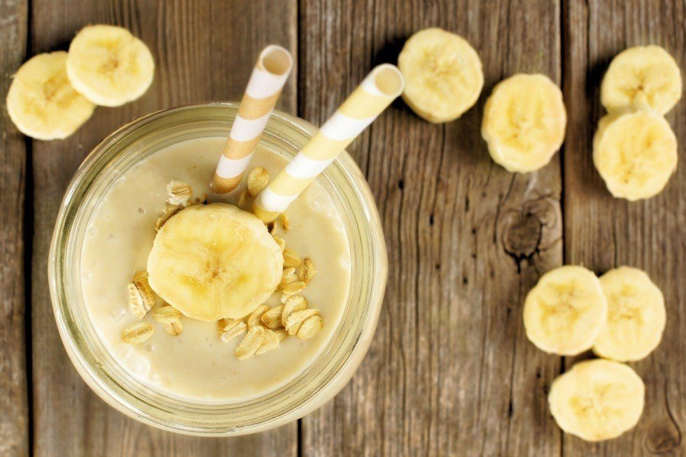 Oatmeal Banana lactation smoothie